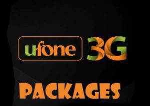 All Ufone 3G Latest Unlimited Internet packages