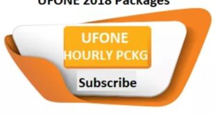 Ufone All Hourly Call Packages 2018