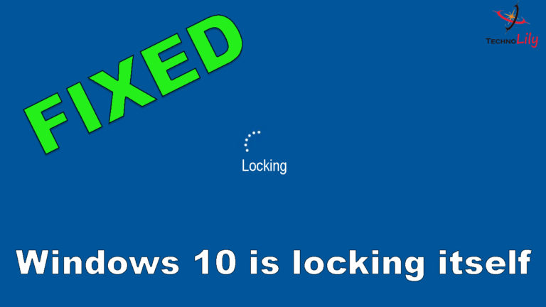 windows 10 auto locking