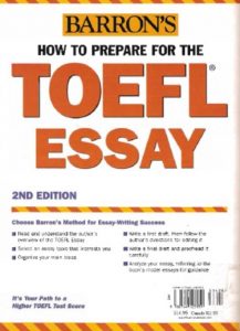 Download Barron’s How To Prepare For The TOEFL Essay PDF Free