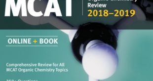 Download MCAT Organic Chemistry Review 2018-2019 PDF Free