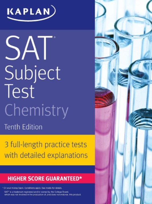 Download SAT Subject Test Chemistry 10th Edition PDF Free