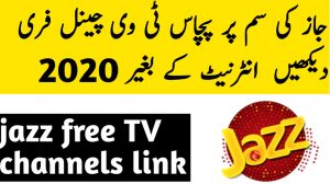 Jazz free TV channels links 2020