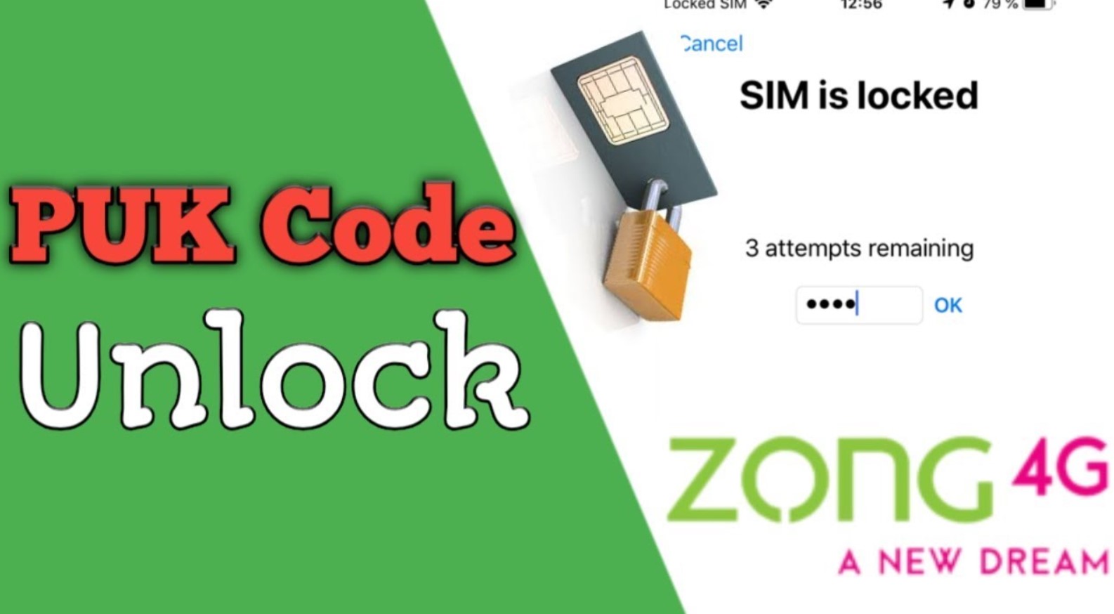 zong sim block unblock code free