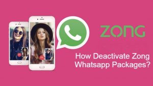 Zong Whatsapp Package Unsubscribe code