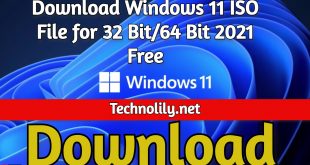 Download Windows 11 ISO File for 32 Bit/64 Bit 2021 Free